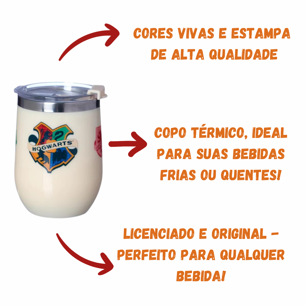 Copo Térmico Space Harry Potter HP 300ml