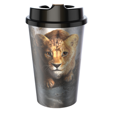 Copo Metalizado Rei Leão Mufasa Live Action Filme 2024 750ml