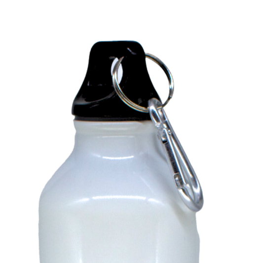 Garrafa de Alumínio Stitch 500ml com Mosquetão – Design Exclusivo Ohana e Estampa Licenciada