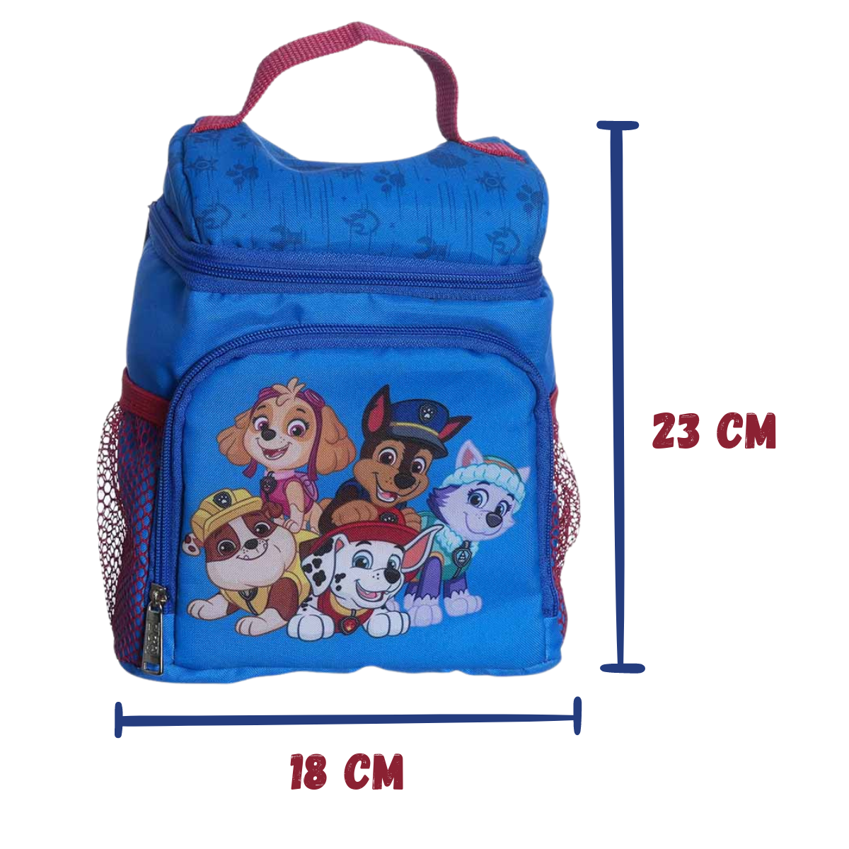 Lancheira Escolar Maleta Térmica Patrulha Canina Infantil
