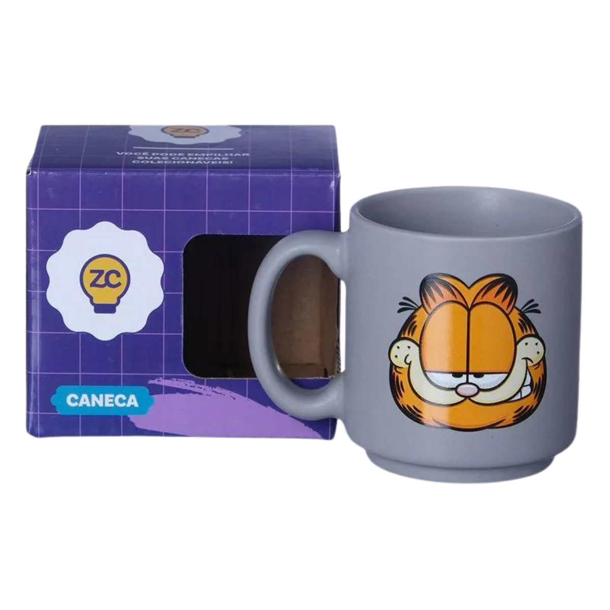 Mini Caneca Garfield 100ml