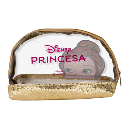 Necessaire 2 em 1 Bela Princesas Bela Fera Bolsinha Maquiagem