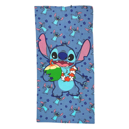 Bolsa Toalha Stitch 2 em 1 Sacola Praia Piscina Clube