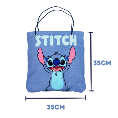 Bolsa Toalha Stitch 2 em 1 Sacola Praia Piscina Clube