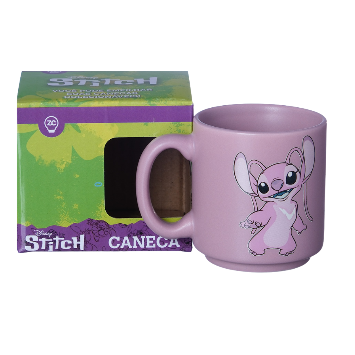 Mini Caneca Stitch Angel 100ml