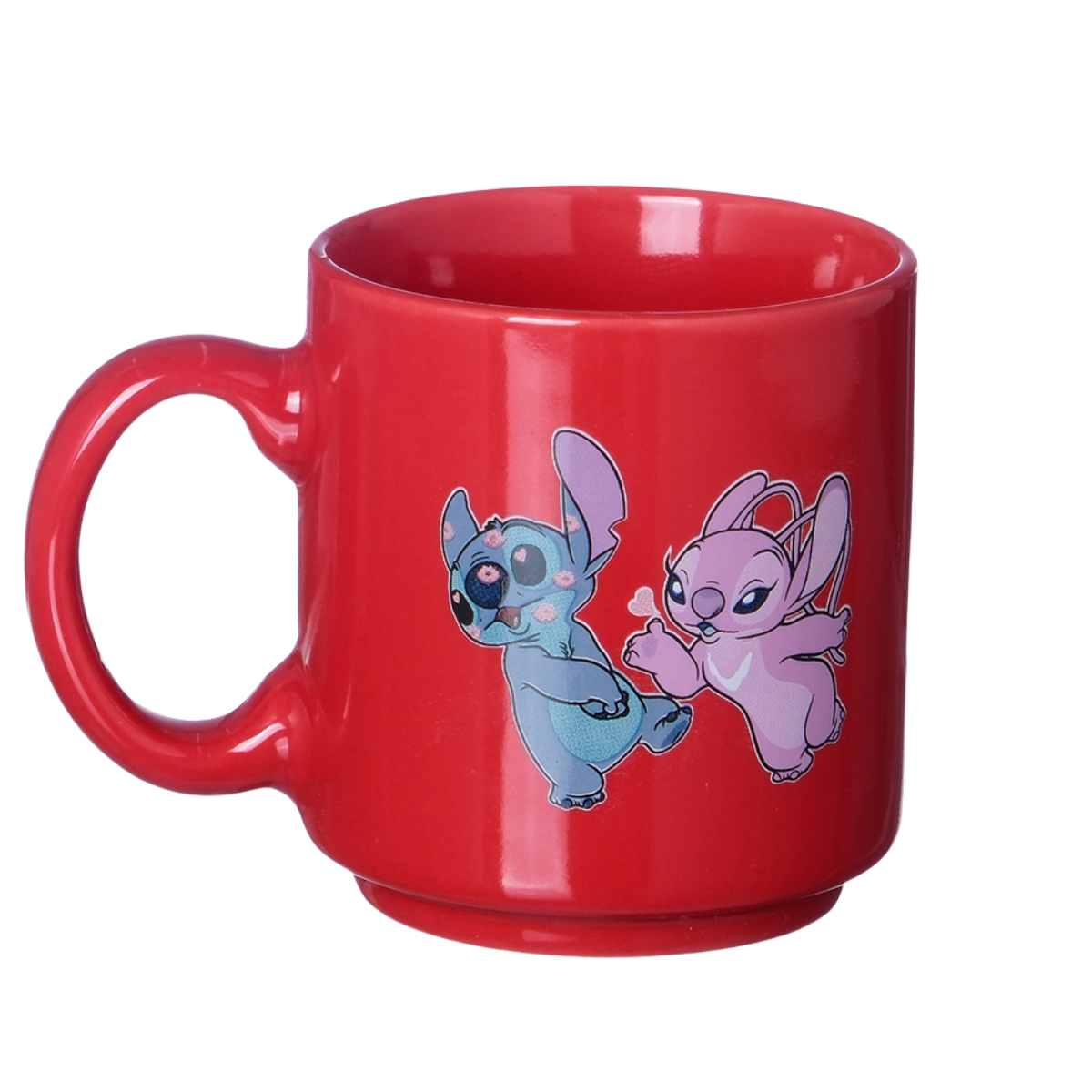 Mini Caneca Stitch Love Namorados 100ml