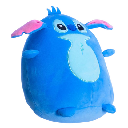 Almofada Stitch Puffy Macia Formato Divertido Veludo Licenciada