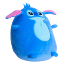 Almofada Stitch Puffy Macia Formato Divertido Veludo Licenciada