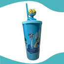 Copo Zootopia 2 Personagens Formato Cinema 3D Tampa 700ml Novo Filme 2025