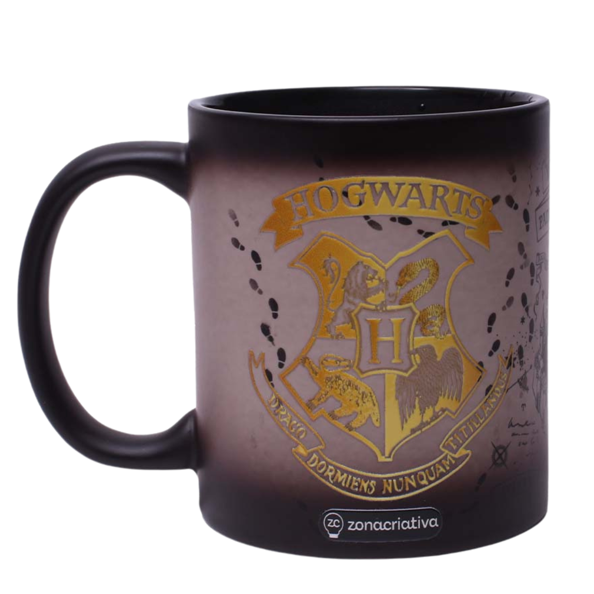 Caneca Mágica Harry Potter Hogwarts Termossensível 300ml