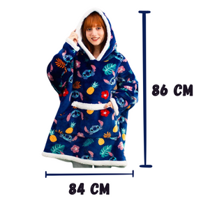 Cobertor com Mangas Stitch Hoodie Adulto