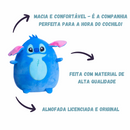 Almofada Stitch Puffy Macia Formato Divertido Veludo Licenciada