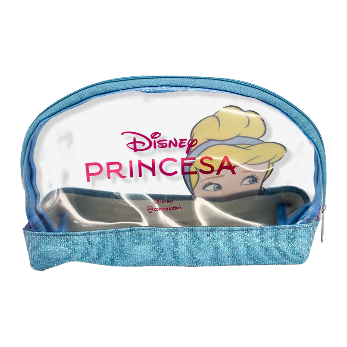 Necessaire 2 em 1 Cinderela Princesas Bolsinha Maquiagem