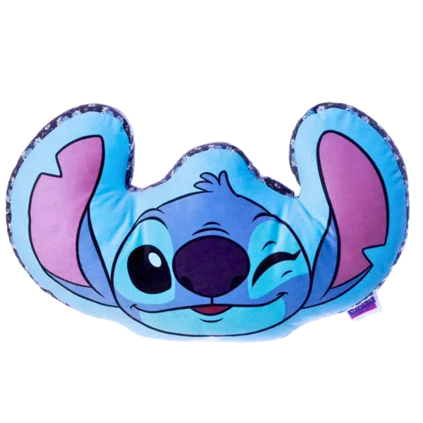 Almofada Formato Stitch 3D 51cm Produto Oficial Lilo & Stitch