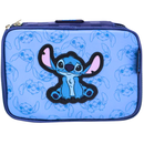 Estojo Escolar Stitch Disney Box 100 Pens Compartimento Único e Design Divertido