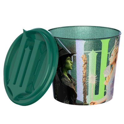 Balde Pipoca Wicked Parte II 2 Tampa Estreia Cinema 2025 Glinda Elphaba