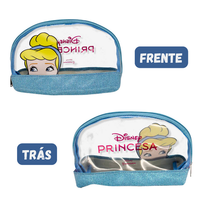 Necessaire 2 em 1 Cinderela Princesas Bolsinha Maquiagem
