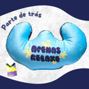 Almofada Stitch 3D Cabeça com Orelhas 51cm – Produto Oficial Disney + Brinde Exclusivo