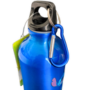 Garrafa de Alumínio Stitch Aloha com Mosquetão Chaveiro 500ml