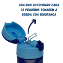 Garrafa Térmica Chase Patrulha Canina 350ml – Aço Inoxidável com Canudo e Tampa Rosqueável