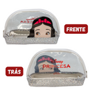 Necessaire 2 em 1 Branca de Neve Princesas Bolsinha Maquiagem