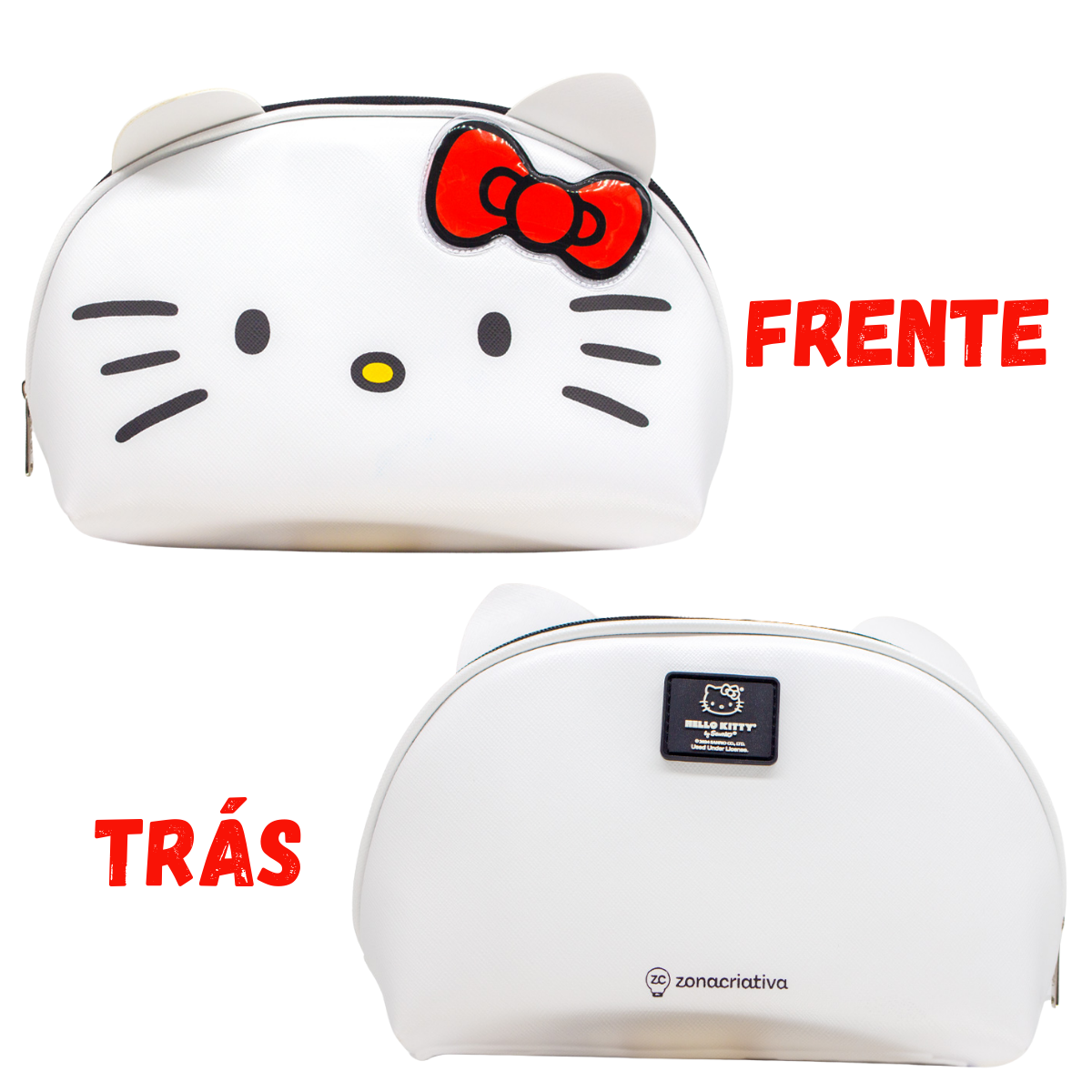 Necessaire Estojo Maquiagem Hello Kitty