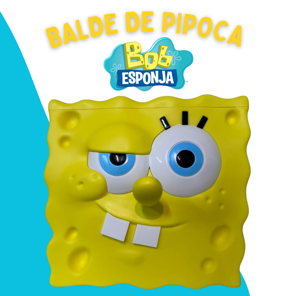 Balde Pipoca Bob Esponja Cinema Filme 2025