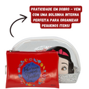 Necessaire 2 em 1 Branca de Neve Princesas Bolsinha Maquiagem