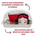 Necessaire 2 em 1 Branca de Neve Princesas Bolsinha Maquiagem