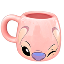 Caneca Bowl Vaso Porta Lápis 3D Angel Stitch 450ml