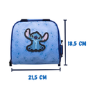 Lancheira Maleta Térmica Stitch Infantil Escola Passeio