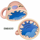 Caneca Bowl Vaso Porta Lápis 3D Angel Stitch 450ml