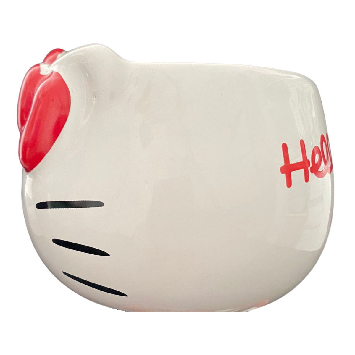 Caneca Bowl Vaso Porta Lápis 3D Hello Kitty 550ml