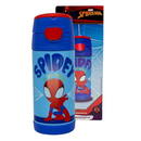 Garrafa Homem-Aranha Infantil 350ml – Térmica, Tampa Click + Brinde Exclusivo