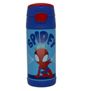 Garrafa Homem-Aranha Infantil 350ml – Térmica, Tampa Click + Brinde Exclusivo
