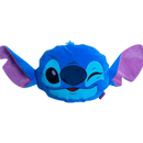 Almofada 2 em 1 Manta com Zíper Veludo Stitch 