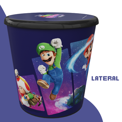 Balde Pipoca Super Mario Galaxy Filme 2026 Novo Estreia 4L