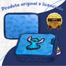 Estojo Escolar Stitch Disney Box 100 Pens Compartimento Único e Design Divertido