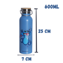 Garrafa Stitch Térmica 500ml – Aço Inox com Tampa e Alça + Brinde Especial