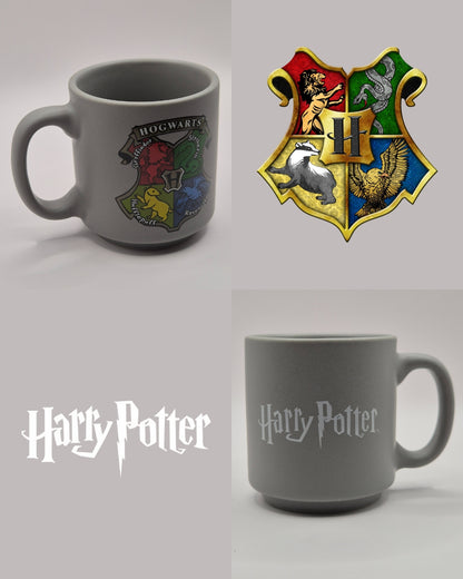 Kit 5 Mini Xícaras Canecas Harry Potter em Cerâmica – Edição Colecionável