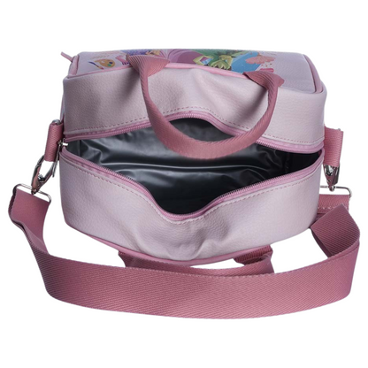 Lancheira Maleta Térmica Princesas com Alça Dupla Escola Passeios