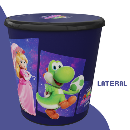 Balde Pipoca Super Mario Galaxy Filme 2026 Novo Estreia 4L