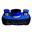 Kit Almofada Porta Pipoca Balde e Copos Playstation Video Game