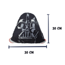 Almofada Darth Vader Star Wars 2 em 1 Manta com Zíper Veludo