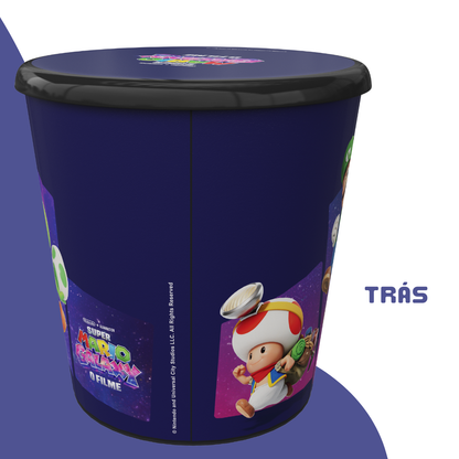 Balde Pipoca Super Mario Galaxy Filme 2026 Novo Estreia 4L