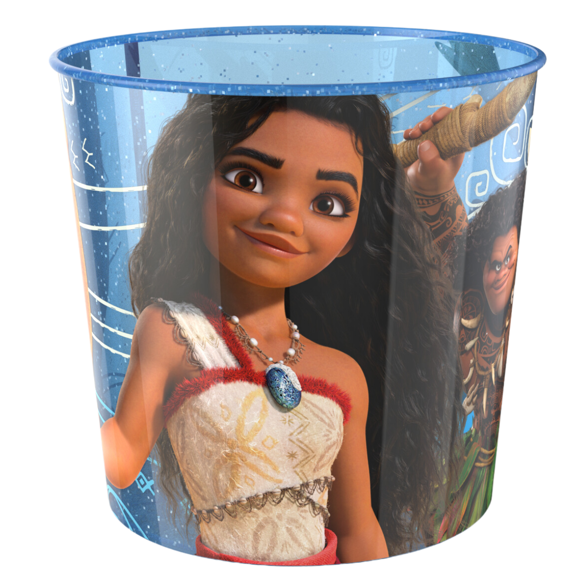 Balde de Pipoca com Glitter Moana 2 4L Novo Filme 2024