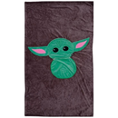 Almofada 2 em 1 Manta com Zíper Veludo Mandalorian Star Wars