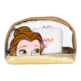 Necessaire 2 em 1 Bela Princesas Bela Fera Bolsa Maquiagem