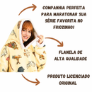 Cobertor com Mangas Hogwarts Harry Potter Hoodie Moletom Juvenil