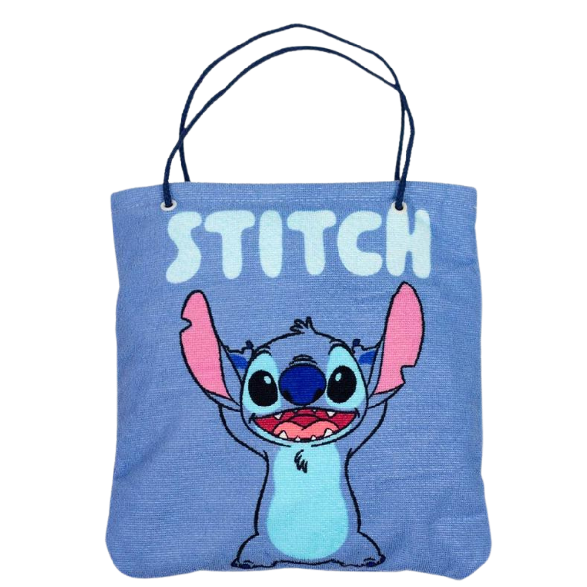Bolsa Toalha Stitch 2 em 1 Sacola Praia Piscina Clube